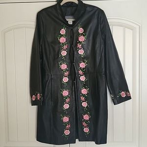 Clifford & Wills Leather Jacket Size 12